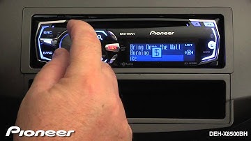 How to - DEH-X8500BH - iPod Control