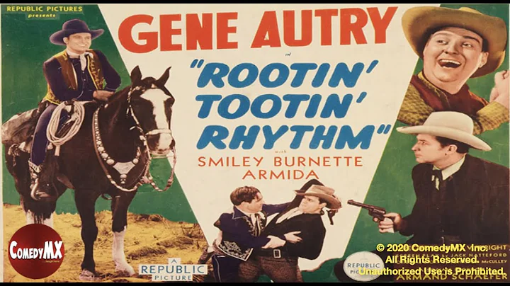 Gene Autry | Rootin Tootin Rhythm (1937) | Gene Autry | Smiley Burnette | Armida | Mack V.Wright