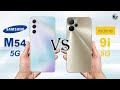 SAMSUNG M54 5G vs REALME 9i 5G || Full Specs Comparison