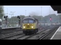 Rare colas rails 56087 absolutely storms through tonbridge working 0z57  9513