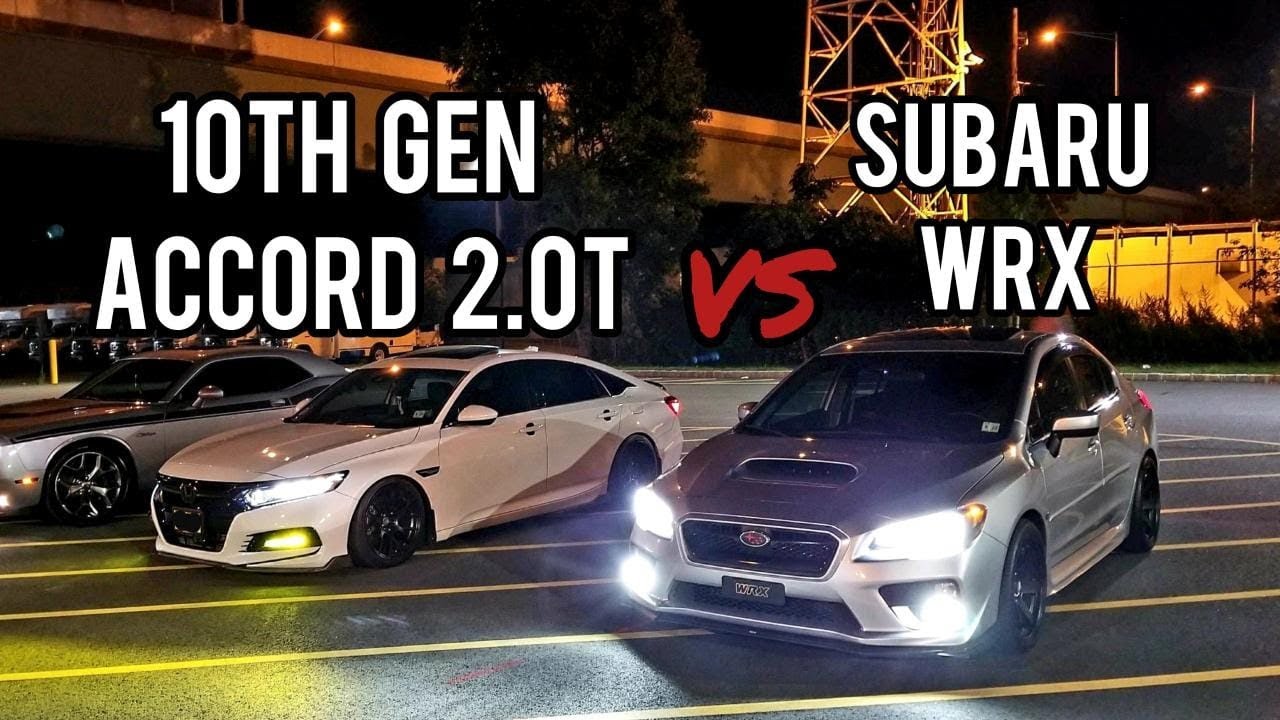 Accord 2.0T vs WRX