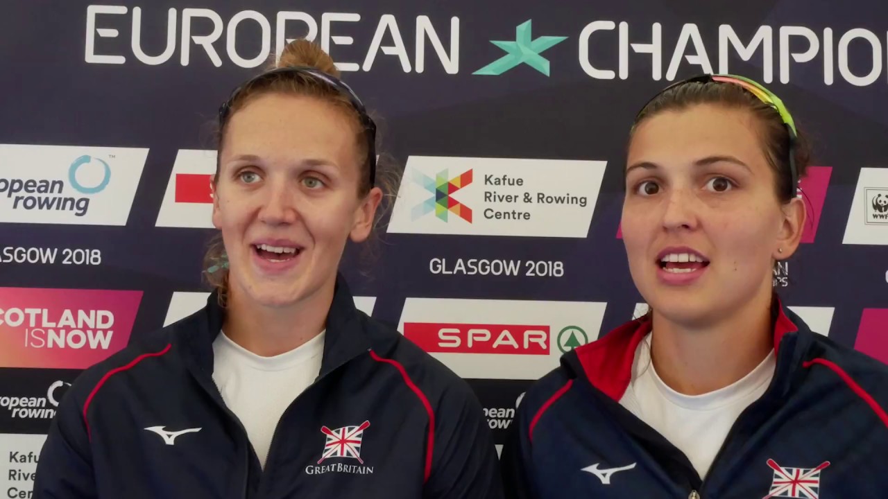 rowing blazers Rowan McKellar and Hattie Taylor look back on day one of Glasgow 2018