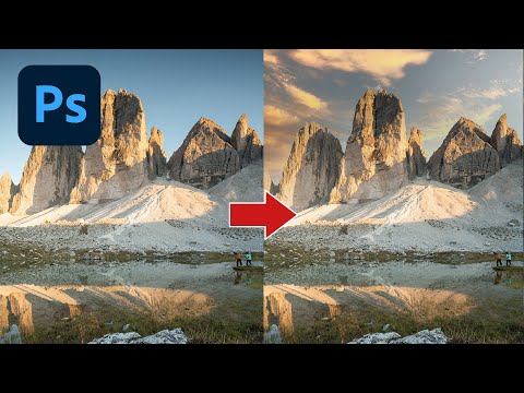 HIMMEL AUSTAUSCHEN in Photoshop