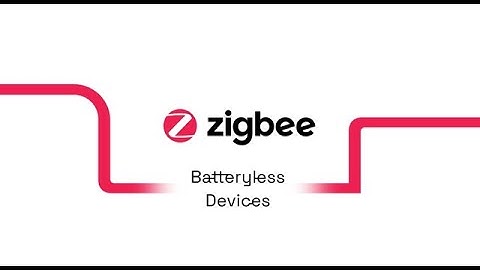 Batteryless Devices | Zigbee Use Case