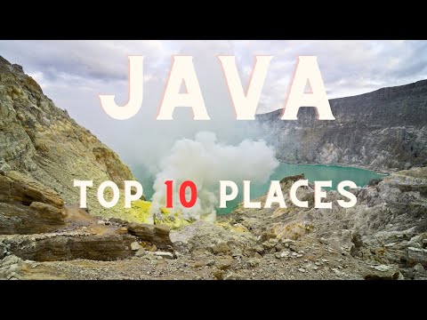 Top 10 Places to Visit on Java - Indonesia Travel Video