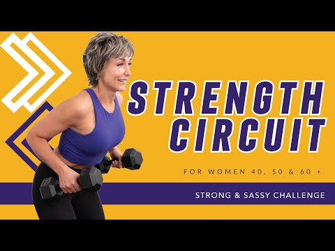 Total Body Strength Workout for Women Over 40 - Get Fit Over 40