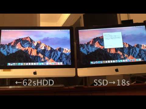 iMac 21.5 Late 2012 HDD vs SSD vs FusionDrive