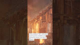 The Hidden Wildfire Threat Most Homeowners Completely Ignore #Shorts