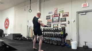 100 40kg Snatch 4:54 (1.5x speed)
