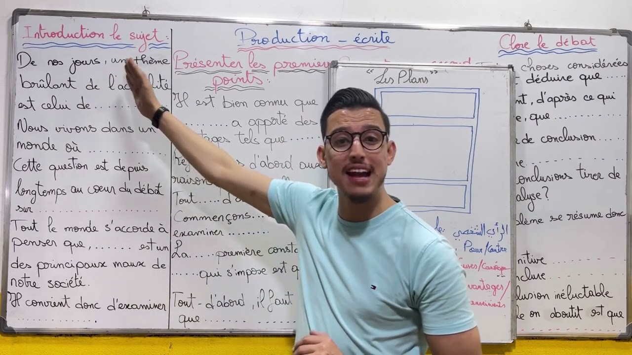 Production écrite (أحسن العبارات ) 😍