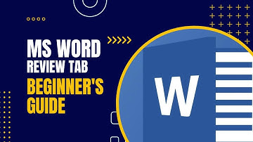 Microsoft Word: Working with Review tab in Microsoft Word, Easy Tutorial in Urdu / Hindi