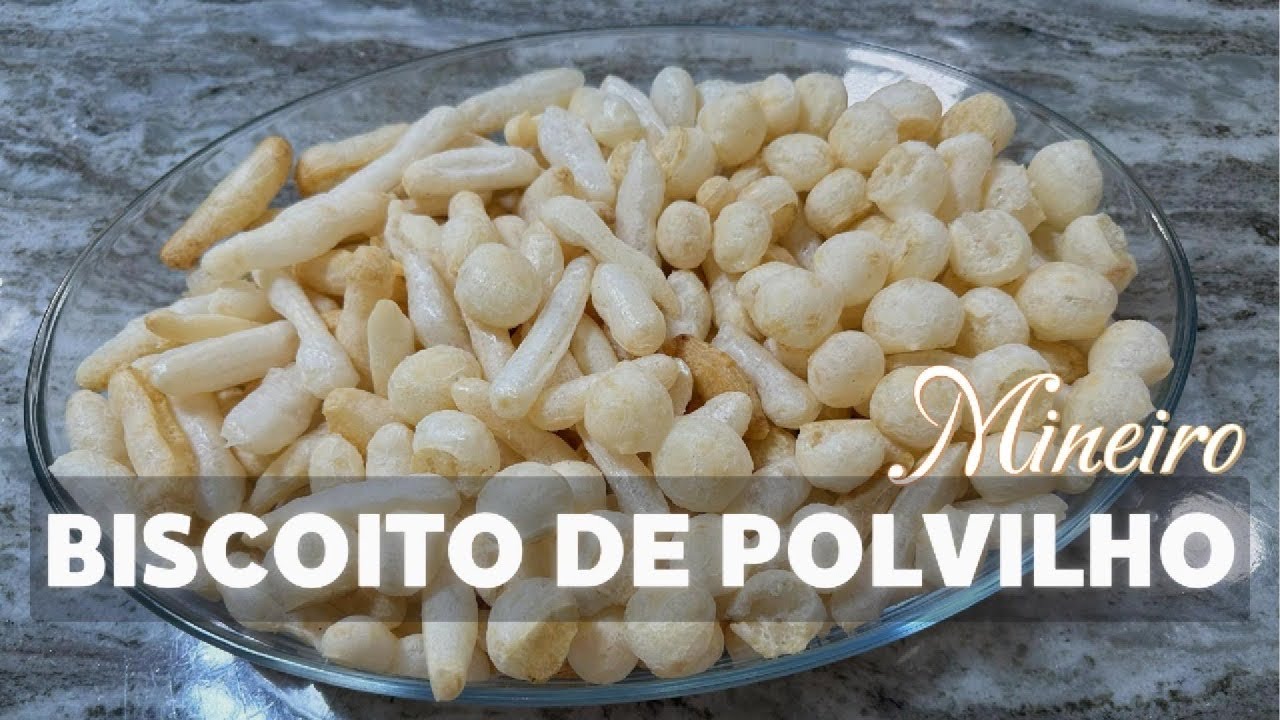 Receita Biscoito de Polvilho crocante