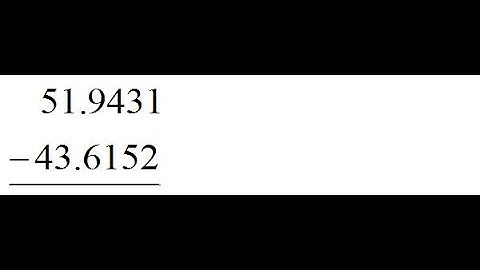 How to Subtract Decimals Without a Calculator | Easy Step-by-Step Math Tutorial 38