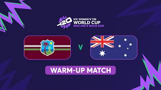 ICC Women's T20 World Cup 2026 Warm-up 12: West Indies vs Australia #t20worldcup screenshot 1