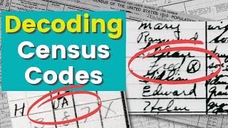 Decoding the Codes in US Census Records