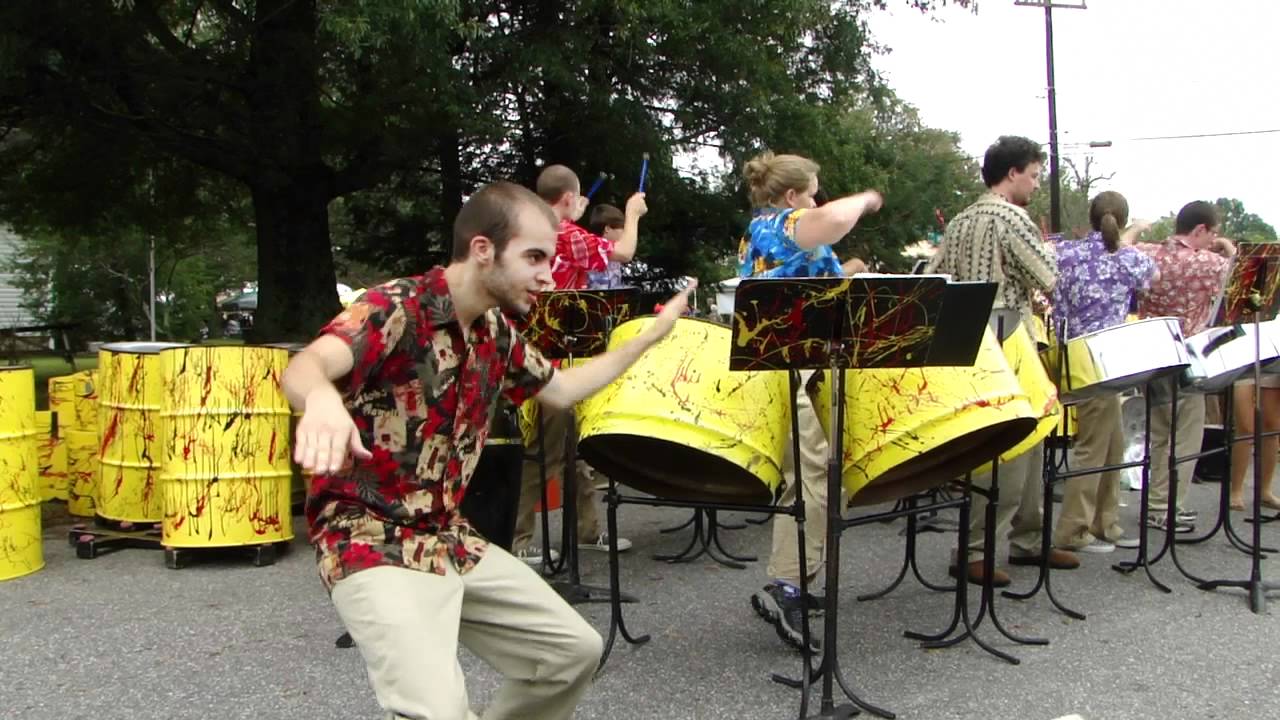 Steely Pan Drum Band 02 YouTube