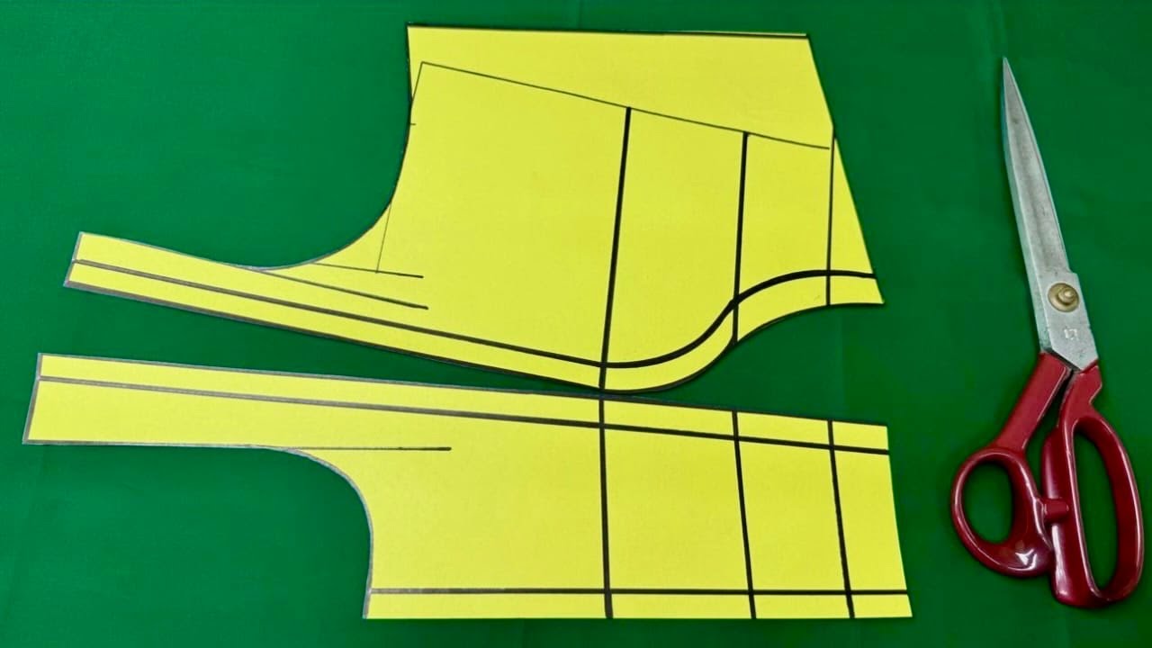 New Cutting Shoulder Cut Princess Cut Blouse | Princess Cutting Cutting