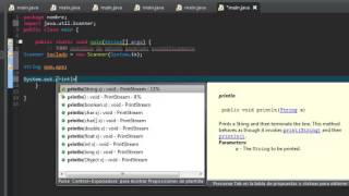 Crear un programa que pida nombre y apellido y los muestre en pantalla Java eclipse