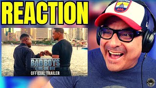 BAD BOYS: RIDE OR DIE | Official Trailer REACTION!! | Will Smith | Sony Pictures