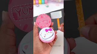 DIY Hello Kitty cookie pop it 🤤 #shots #youtubeshorts #miniature #miniaturecrafts #craft #diy