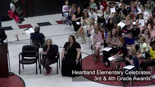 Heartland Elementary School 3rd and 4th Grade Celebrations