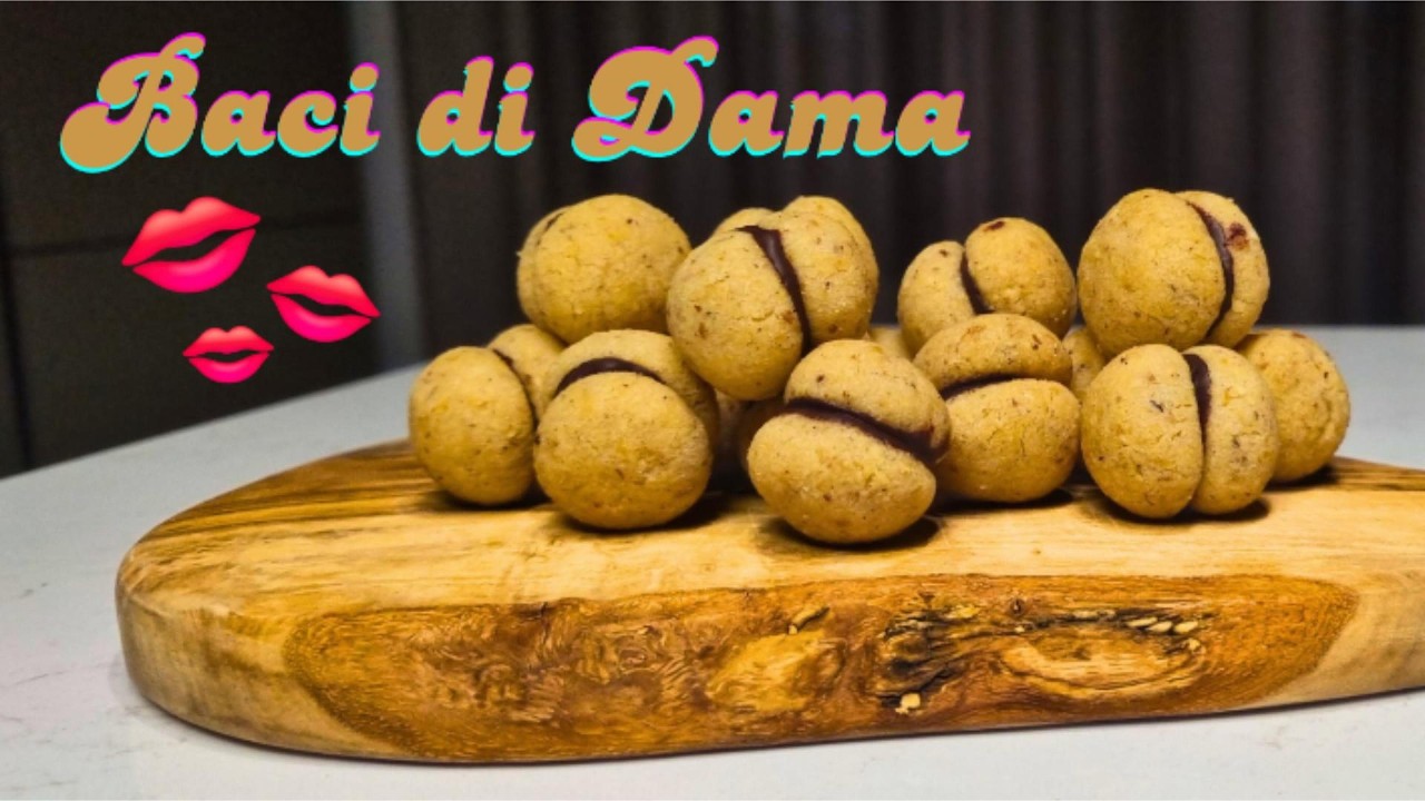 Baci di Dama PERFETTI: il segreto per non farli appiattire in forno! 🍪💎