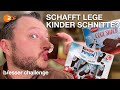 Miese Milchcreme: Sebastian soll Schokoschnitte von Ferrero & Co. selber machen | b/esser challenge