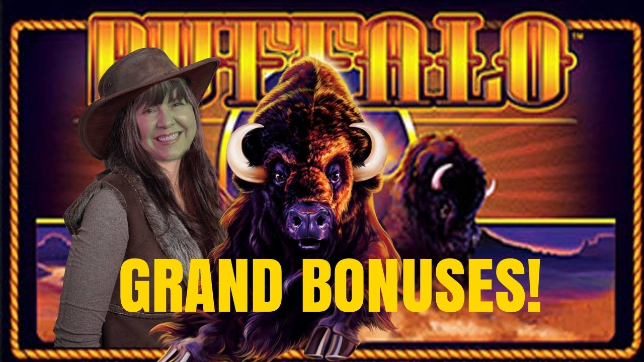 BUFFALO GRAND SLOT MACHINE BONUSES YouTube