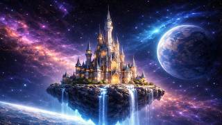 Epic Floating Castle in Space | Relaxing Fantasy Ambience for Sleep & Study  | 睡眠用 | 癒し | リラックス