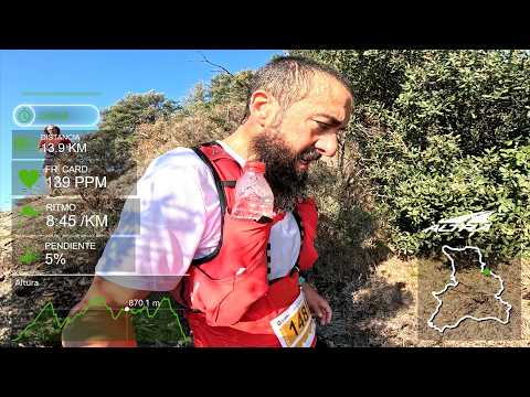 VIDEO CARRERA➡️ TRAIL BISAURA 25Kkm +1.320m controlando mis PULSACIONES ❤️ ¡CARRERA COMPLETA!  🔥