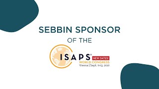 Sebbin sponsor of the ISAPS World Congress 2021