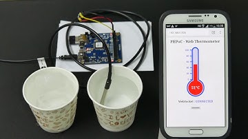 PHPoC - Web-based Thermometer