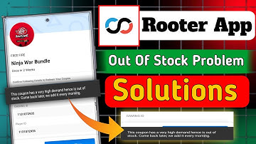 Rooter App Nijna War Bundle Out off Stock || Out Of Stock Problem Solved || Ninja War Bundle || LxT