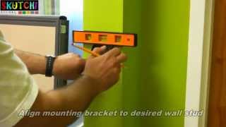 Office Cubicle Furniture Panel Systems Installation Wall Mount By SKUTCHI Designs, Inc.