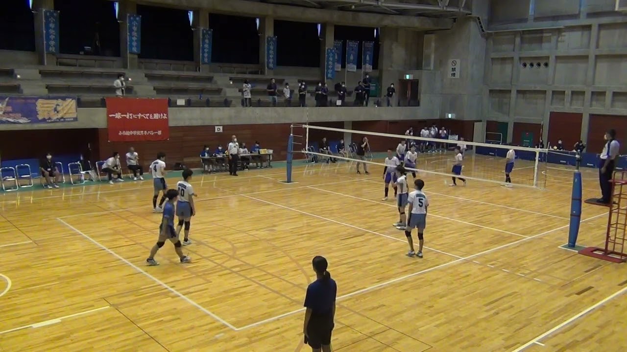 全中バレー2022　浜松修学舎vs小布施　2set目25－18