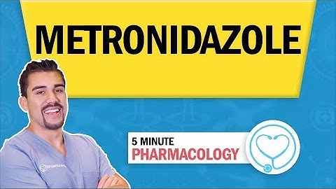 Pharmacology - Metronidazole Antibiotics  nursing RN PN NCLEX