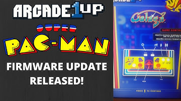 Arcade1up: Super Pac-man Firmware Update Released!