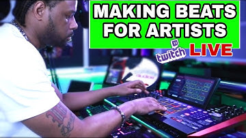 Making Beats for Artists - MPC X Beat Making - TWITCH LIVE 7/6/21