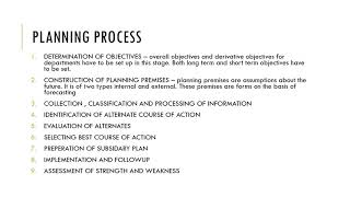 PLANNING -INTRODUCTION-MODULE 2