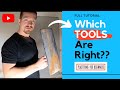 Plastering Tools And When To Use Them | FIRST DAY BACK!