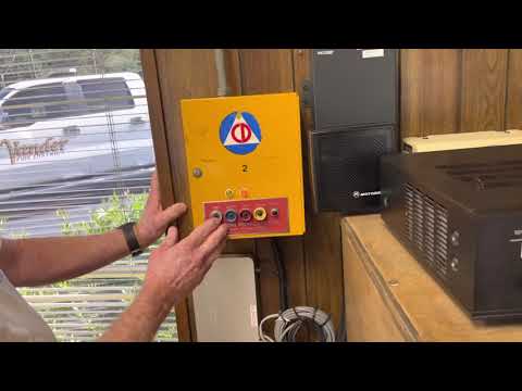 Vander, North Carolina Thunderbolt 1003A Fire Test from inside the Station