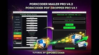 PORKCODER MAILER PRO V4.2 VS PORKCODER PDF DROPPER PRO V4.1