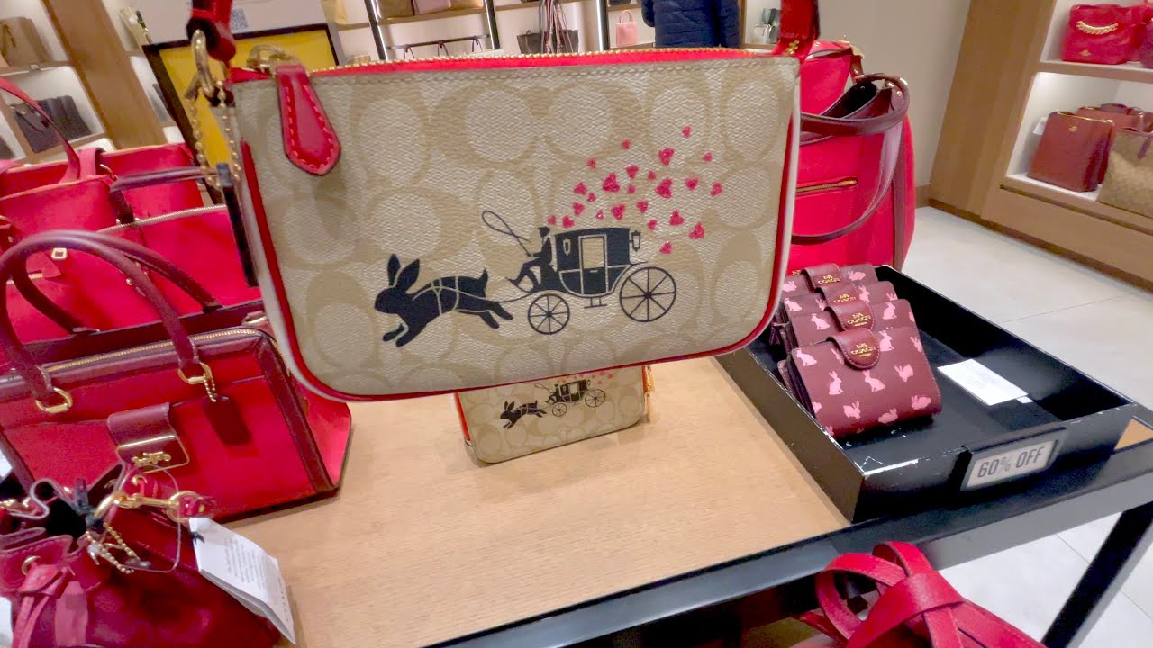 COACH ENTIRE STORE Bags, Wallets, Ready To Wear, Shoes 40%-70% OFF ...
