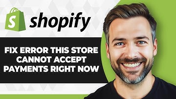 How to Fix Shopify Error This Store Cannot Accept Payments Right Now (2025 Guide)