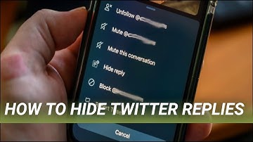 How to Hide Twitter Replies