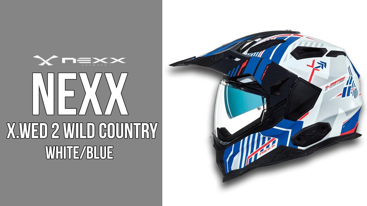 NEXX XWED Wild Country Helmet By Atomic Moto , 57 OFF