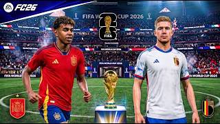 FC 26 - Spain vs. Belgium - FIFA World Cup 2026 Full Match | XBOX screenshot 3