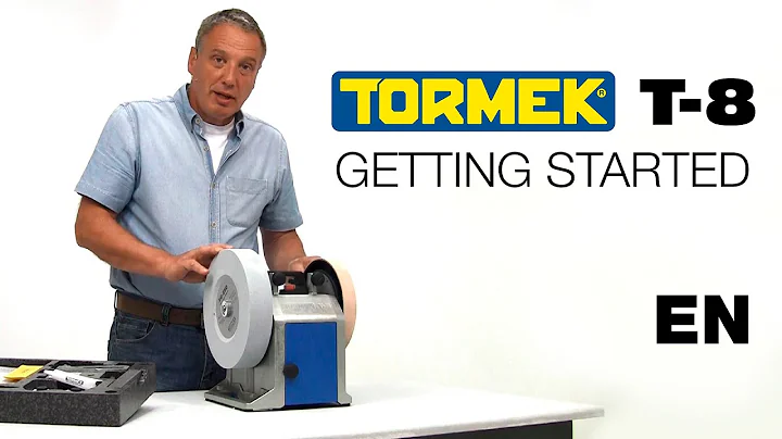 Tormek T-8 sharpening system: Getting Started with Alan Holtham