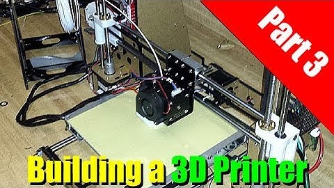 Building the Anet A8 3D Printer part 3
