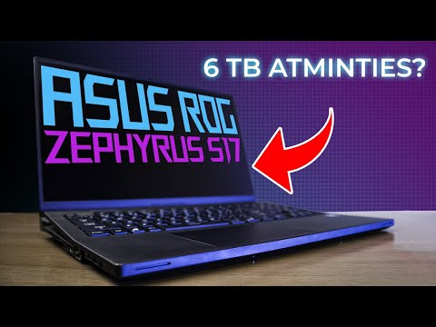 Mano mėgstamiausias Loptopas!? ASUS ROG Zephyrus S17